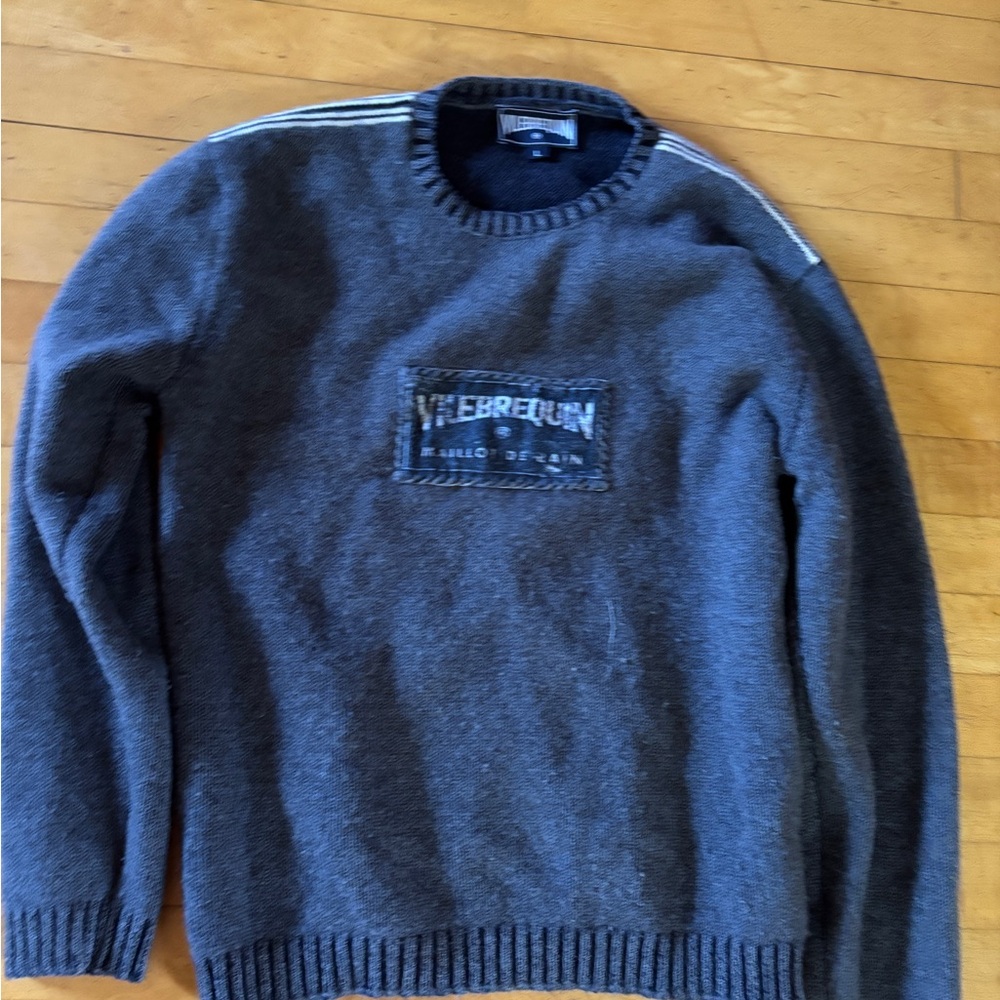 Men's Vilebrequin grey with navy Sweater